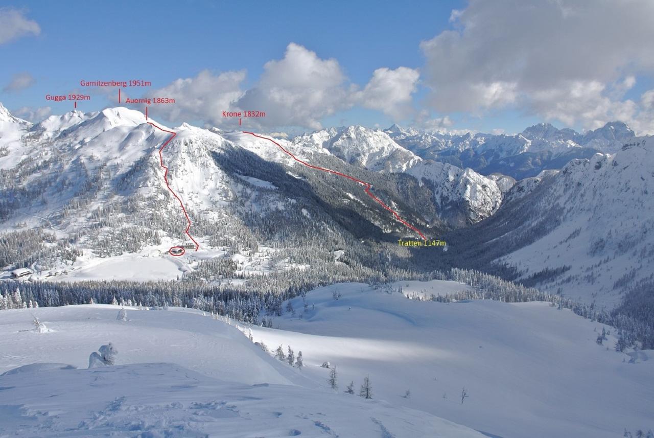 Nassfeld Fruehstueckspension Wulfenia Da Livio Exterior foto